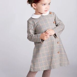 Pepa London Baby Girl British Peter Pan Collar Dress